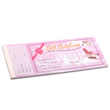 Salon Gift Certificates - Pink (50 Sheets)