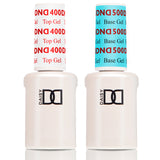 DND Daisy Gel Polish Top Coat Wipe & Base Coat - 0.5oz