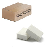 Double Sided Nail Buffers Mini Size 80/80 Grit - White/White (1 case/1500 pieces)