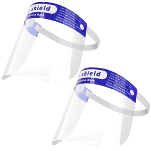 NCUSA Reusable Safety Full-Face Shield - Elastic Band Style