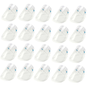 NCUSA Reusable Safety Full-Face Shield - Glasses Style (20pcs)