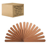 Manicure Nail File Wood Center 100/100 Grit - Red/Tan (1 case/5000 pieces)