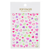 Nail Stickers Hearts CA-140