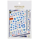 Nail Stickers Denim CA-160