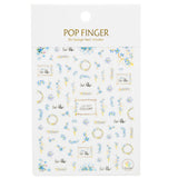 Nail Stickers Floral CA-207