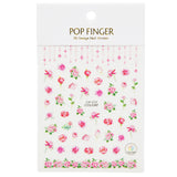 Nail Stickers Roses CA-212