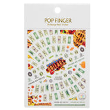 Nail Stickers Money CA-439