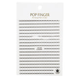 Nail Stickers Chain Black CB-024B