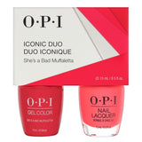 OPI Iconic Duo She's A Bad Muffuletta GCN56 & NLN56