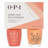 OPI Iconic Duo Crawfishin' For A Compliment GCN58 & NLN58