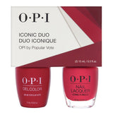 OPI Iconic Duo OPI By Popular Vote GCW63 & NLW63