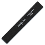 PrettyClaw Acrylic Nail Files Rectangle Jumbo Shape 180/240 Grit - Black (50 Pieces)