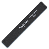 PrettyClaw Acrylic Nail Files Rectangle Jumbo Shape 80/80 Grit - Black (50 Pieces)