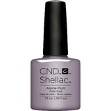 CND Shellac Alpine Plum Gel Polish 0.25oz